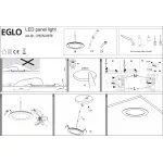 Встраиваемый светильник Eglo ПРОМО Fueva 1 31675 Цвет арматуры никель от ImperiumLoft
