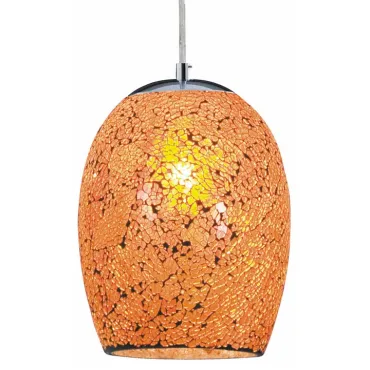 Подвесной светильник Arte Lamp Mosaic A8063SP-1CC Цвет арматуры хром Цвет плафонов оранжевый