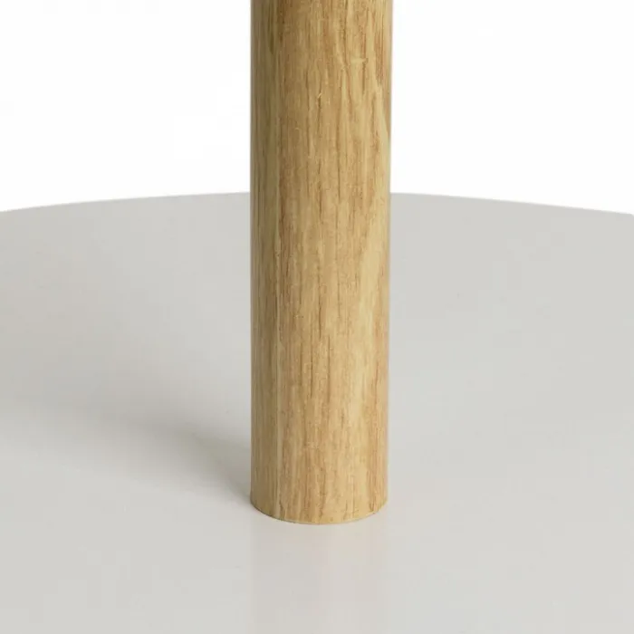 Торшер с полкой Arte Lamp Connor A2102PN-1WH Цвет плафонов белый Цвет арматуры белый от ImperiumLoft