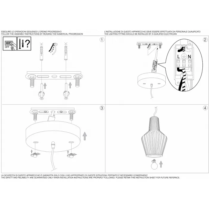 Подвесной светильник Ideal Lux Citrus-1 CITRUS-1 SP1 Цвет арматуры черный Цвет плафонов коричневый от ImperiumLoft
