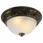 Накладной светильник Arte Lamp Piatti A8010PL-2AB Цвет арматуры бронза Цвет плафонов белый от ImperiumLoft