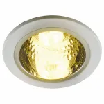 Встраиваемый светильник Arte Lamp General A8044PL-1WH Цвет арматуры белый Цвет плафонов прозрачный от ImperiumLoft