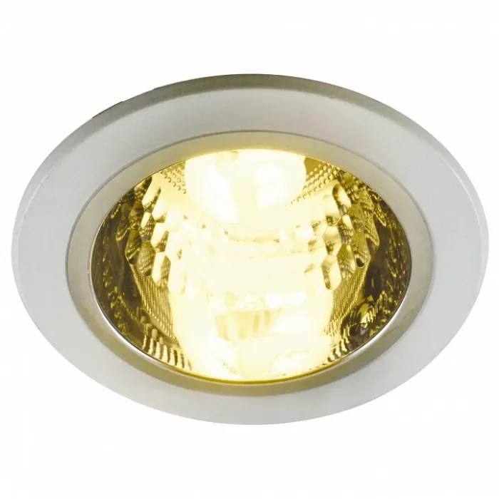 Встраиваемый светильник Arte Lamp General A8044PL-1WH Цвет арматуры белый Цвет плафонов прозрачный от ImperiumLoft