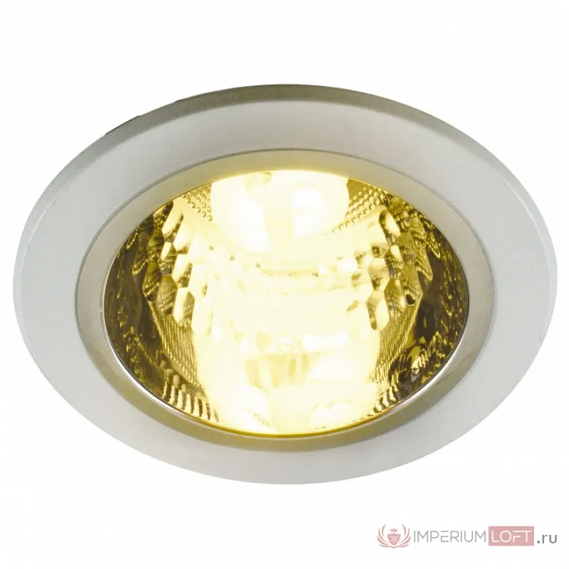 Встраиваемый светильник Arte Lamp General A8044PL-1WH Цвет арматуры белый Цвет плафонов прозрачный от ImperiumLoft