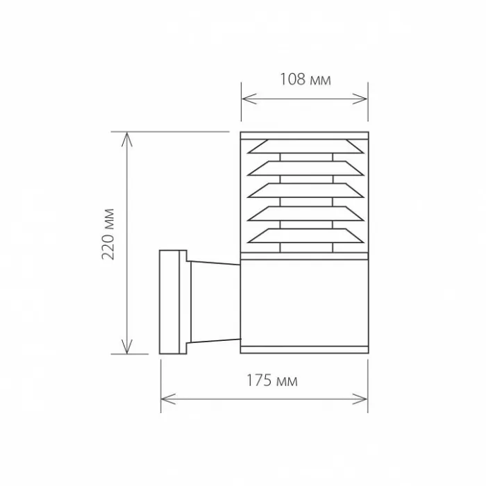 Светильник на штанге Elektrostandard Techno 1408 Techno 1408 cерый от ImperiumLoft