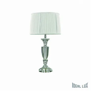 Настольная лампа декоративная Ideal Lux Kate KATE-3 TL1 ROUND Цвет арматуры хром
