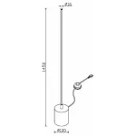 Торшер Maytoni Flow MOD147FL-L20BK1 от ImperiumLoft