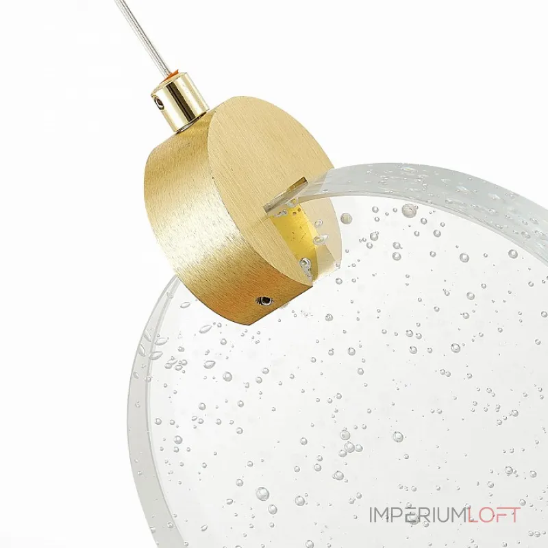 Подвесная люстра ST-Luce Montecelio SL6104.203.09 Цвет арматуры Желтый Цвет плафонов Неокрашенный