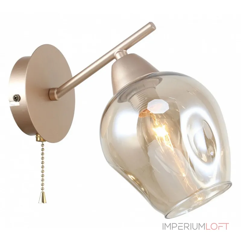 Бра F-promo Tilda 2658-1W Цвет арматуры золото Цвет плафонов кремовый Бра F-promo Tilda 2658-1W Цвет арматуры золото Цвет плафонов кремовый