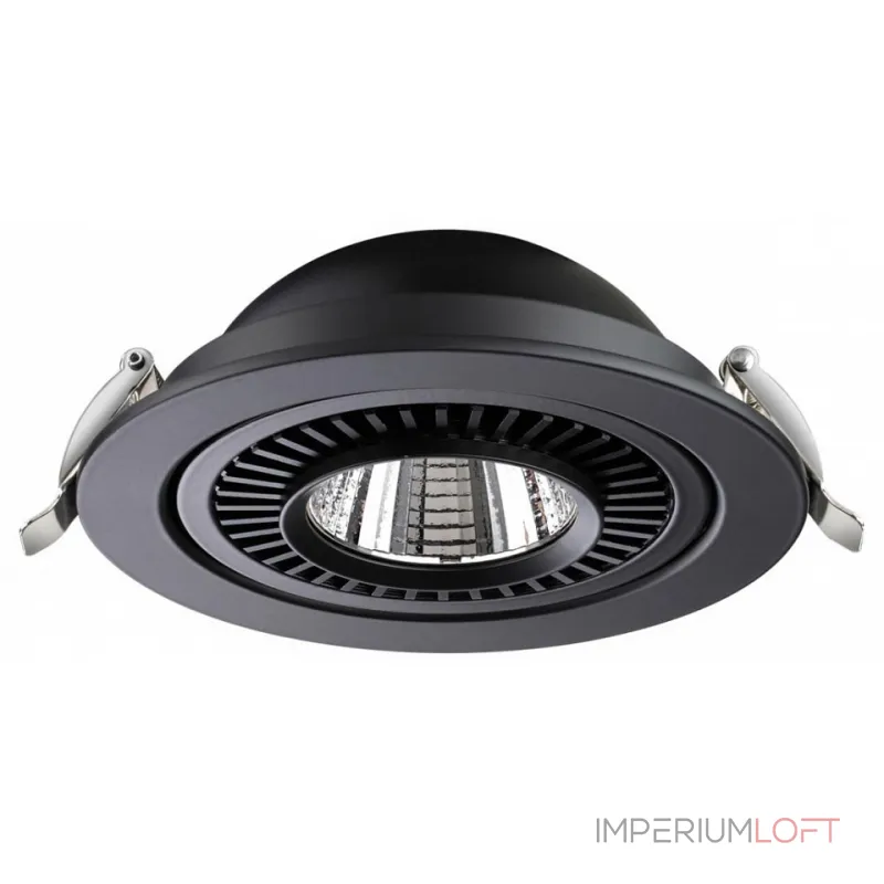 Встраиваемый светильник Novotech Gesso 358818 Цвет арматуры черный от ImperiumLoft Встраиваемый светильник Novotech Gesso 358818 Цвет арматуры черный от ImperiumLoft