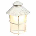 Наземный низкий светильник Arte Lamp Prague A1461AL-1WG Цвет арматуры золото Цвет плафонов прозрачный