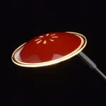 Настольная лампа офисная MW-Light Гэлэкси 12 632033001 Цвет арматуры хром Цвет плафонов красный от ImperiumLoft
