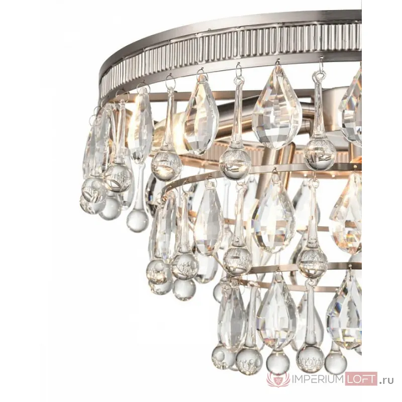 Подвесная люстра Vele Luce Augostina VL3253P06 Цвет арматуры никель Цвет плафонов прозрачный от ImperiumLoft