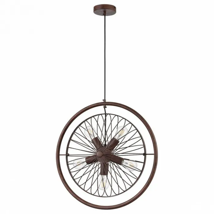 Подвесной светильник Vele Luce Hermes 742 VL6106P05 Цвет арматуры коричневый от ImperiumLoft