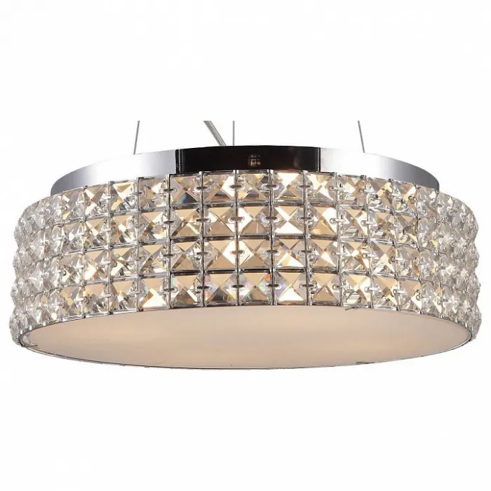 Подвесной светильник TopLight Imogene TL1162-4H Цвет арматуры хром Цвет плафонов прозрачный от ImperiumLoft