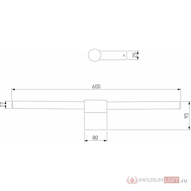 Подсветка для картины Elektrostandard Luar a062893 от ImperiumLoft