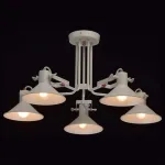 Люстра на штанге MW-Light Даунтаун 3 691010705 Цвет арматуры белый Цвет плафонов белый от ImperiumLoft