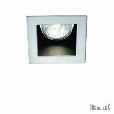 Встраиваемый светильник Ideal Lux FUNKY FUNKY ALLUMINIO Цвет арматуры серый Цвет плафонов серый