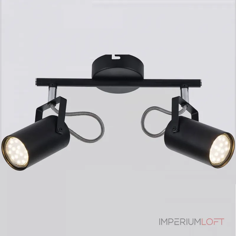 Спот Rivoli Mobile W2 BK Б0038139 Цвет арматуры черный Цвет плафонов черный