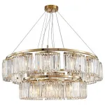 Подвесная люстра Newport 4350 4358+12/S gold 