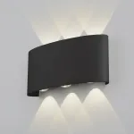Накладной светильник Elektrostandard 1555 a049671 Цвет плафонов черный Цвет арматуры черный