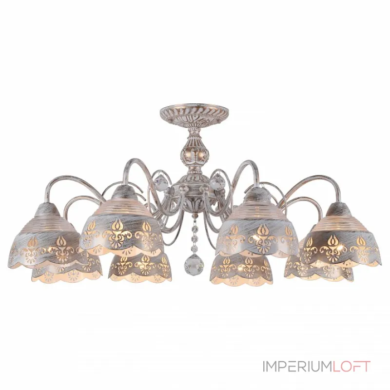 Люстра на штанге Arte Lamp Sicilia A9106PL-8WG Люстра на штанге Arte Lamp Sicilia A9106PL-8WG