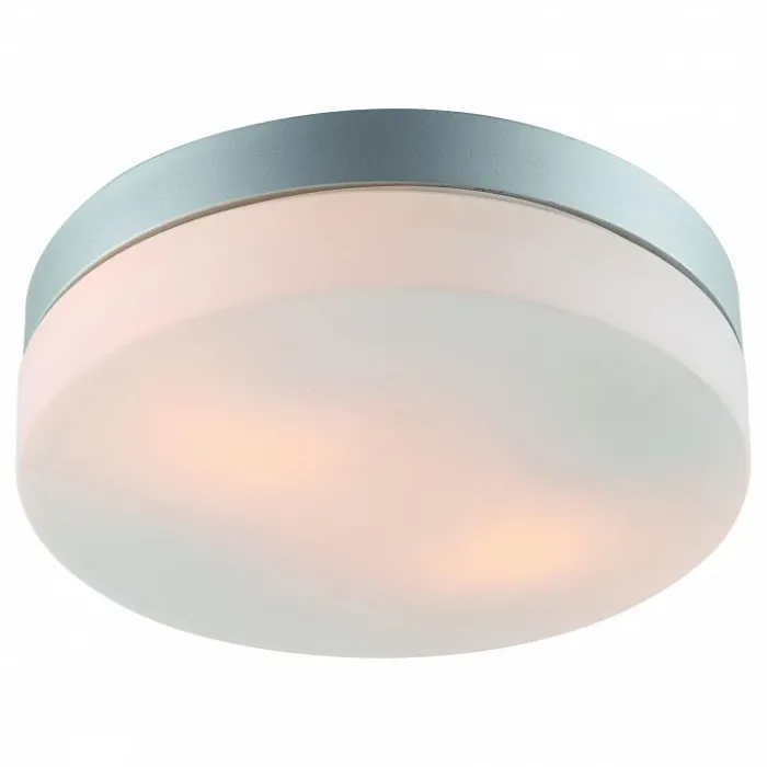 Накладной светильник Arte Lamp Aqua A3211PL-2SI Цвет арматуры серебро Цвет плафонов белый от ImperiumLoft