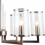Подвесная люстра Stilfort Vase 1046/11/06P Цвет плафонов серый Цвет арматуры черный