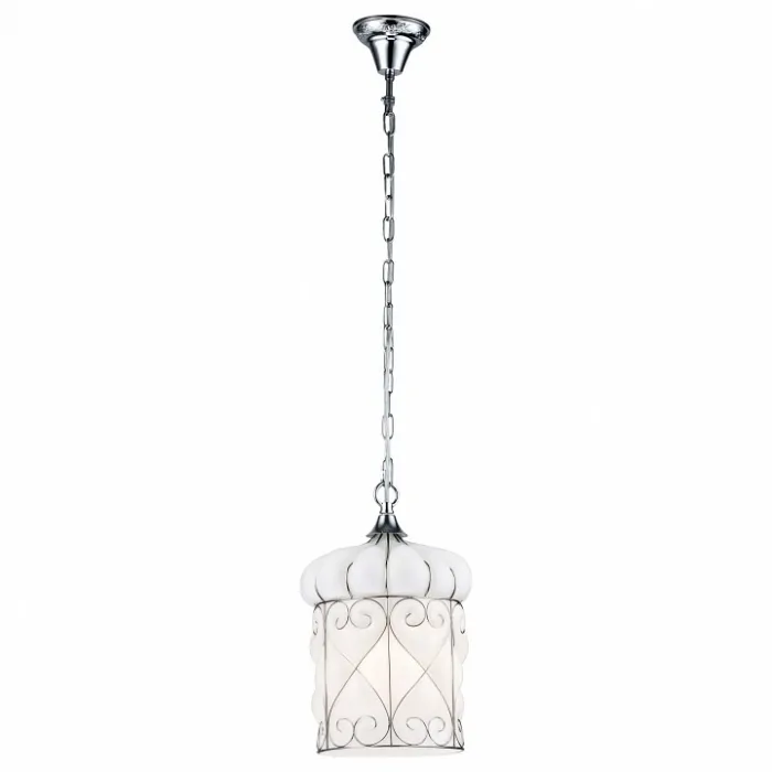 Подвесной светильник Arte Lamp Venezia A2227SP-3WH Цвет арматуры хром Цвет плафонов белый от ImperiumLoft