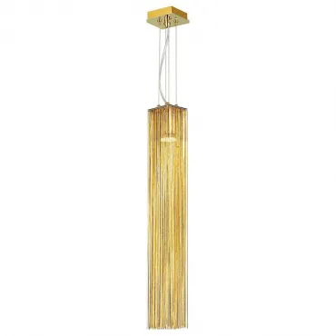 Подвесной светильник Odeon Light Luigi 4137/1 Цвет арматуры золото Цвет плафонов золото от ImperiumLoft