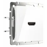 Розетка HDMI без рамки Werkel белый W1186001 от ImperiumLoft