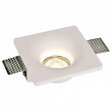 Встраиваемый светильник Arte Lamp Invisible A9110PL-1WH Цвет арматуры белый Цвет плафонов медь