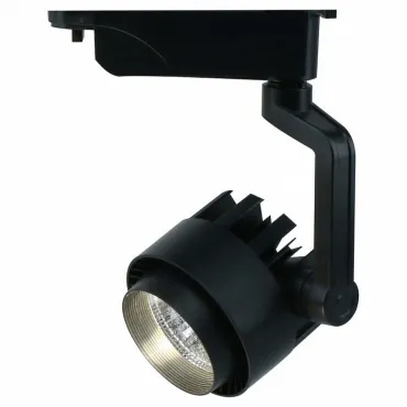 Светильник на штанге Arte Lamp Track Lights A1610PL-1BK Цвет арматуры черный Цвет плафонов черный