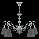 Подвесная люстра Lamp4You Classic 18 E3-05-G-LMP-O-22 Цвет арматуры серый Цвет плафонов черный от ImperiumLoft