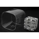 Накладной светильник Lussole Sorso LSC-8007-04 Цвет арматуры хром Цвет плафонов серебро от ImperiumLoft