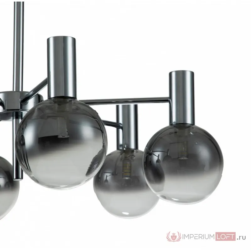 Люстра на штанге Indigo Collana 13015/6R Chrome от ImperiumLoft