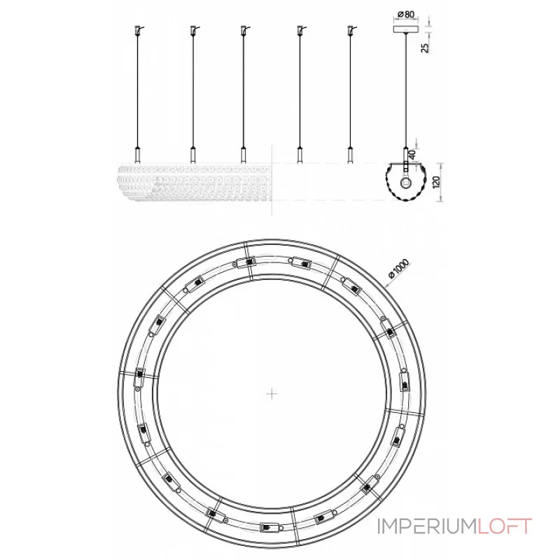 Подвесная люстра Favourite Monilibus 4015-15P Подвесная люстра Favourite Monilibus 4015-15P