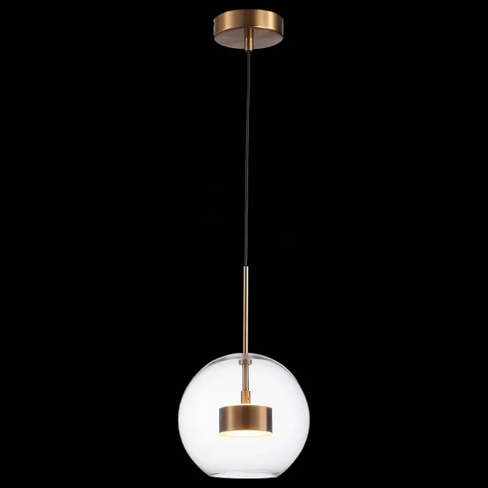 Подвесной светильник ST-Luce Bopone SL1133.233.01 Цвет плафонов прозрачный Цвет арматуры золото от ImperiumLoft