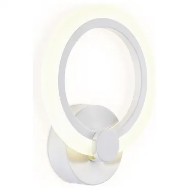 Накладной светильник Ambrella Original 7 FA529 WH белый 6400K/3000K/4200K 12W 230*190*60 Цвет арматуры белый Цвет плафонов белый