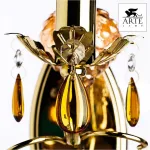 Бра Arte Lamp Ricchezza A2011AP-1GO Цвет арматуры золото Цвет плафонов разноцветный