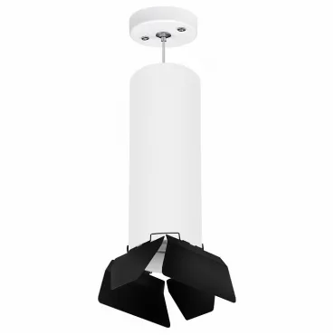 Подвесной светильник Lightstar Rullo 6 RP6496487 Цвет плафонов черно-белый
