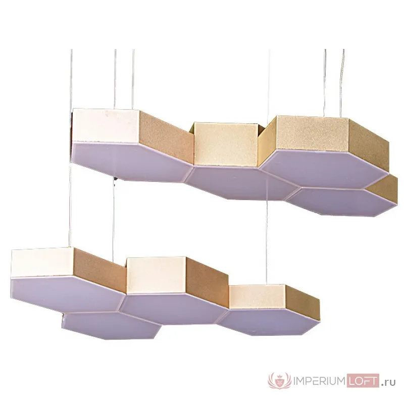 Подвесной светильник Lightstar Favo LED 750263 Цвет арматуры золото от ImperiumLoft
