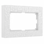 Рамка для двойной розетки Werkel W0082401 (белый) Цвет арматуры белый