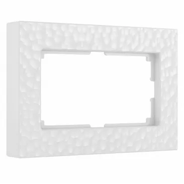 Рамка для двойной розетки Werkel W0082401 (белый) Цвет арматуры белый