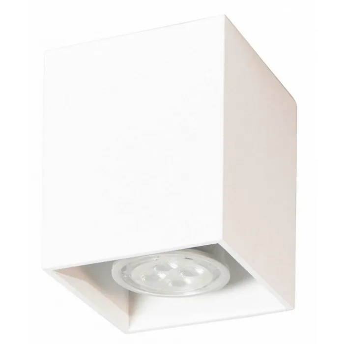 Накладной светильник TopDecor Tubo 6 SQ Tubo6 SQ P1 10 Цвет арматуры белый от ImperiumLoft