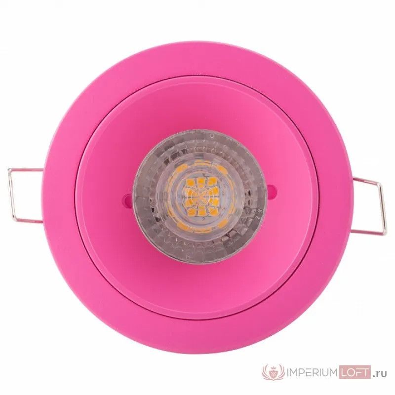 Встраиваемый светильник Denkirs DK2026 DK2026-RO Цвет арматуры розовый от ImperiumLoft