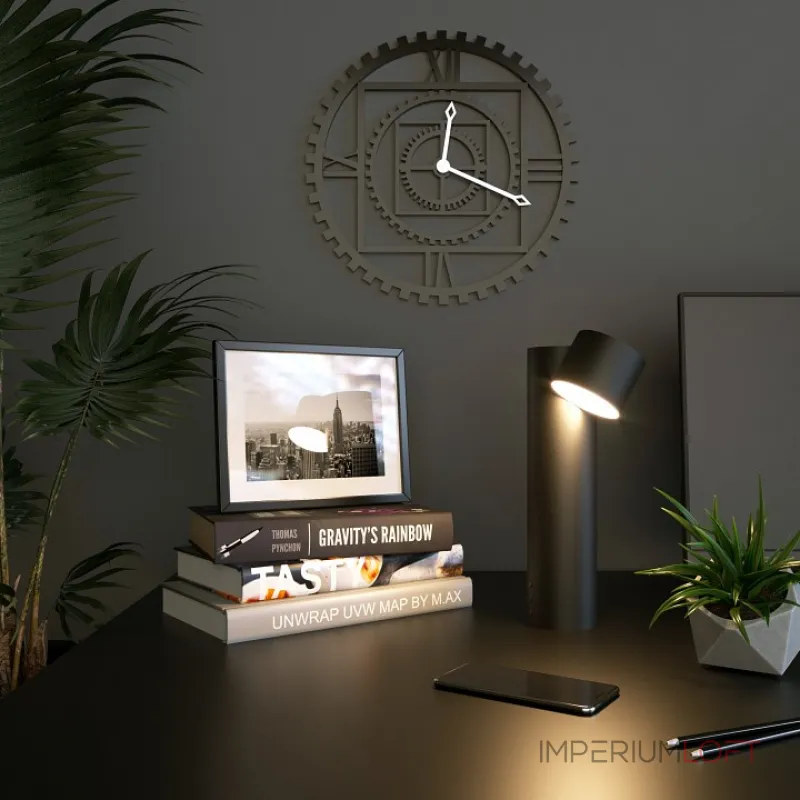 Настольная лампа декоративная Eurosvet Premier 80425/1 черный Цвет арматуры черный Цвет плафонов черный