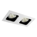 Встраиваемый светильник Donolux DL18614 DL18614/02WW-SQ White/Black