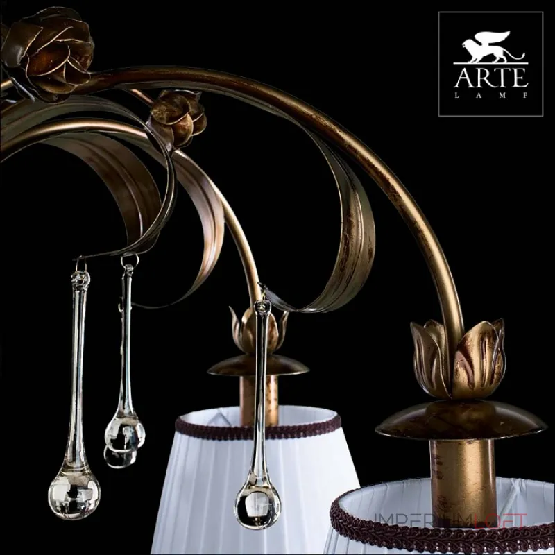 Потолочная люстра Arte Lamp Borgia A8100PL-6GA 