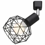 Спот Arte Lamp 6141 A6141PL-1BK Цвет арматуры хром Цвет плафонов черный от ImperiumLoft